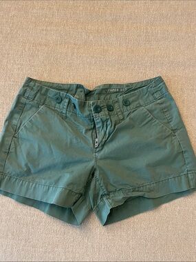 Paper boy Women's Olive Green Cotton Shorts